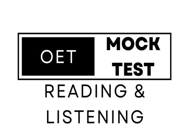 OET Mock Test 26.09.2024