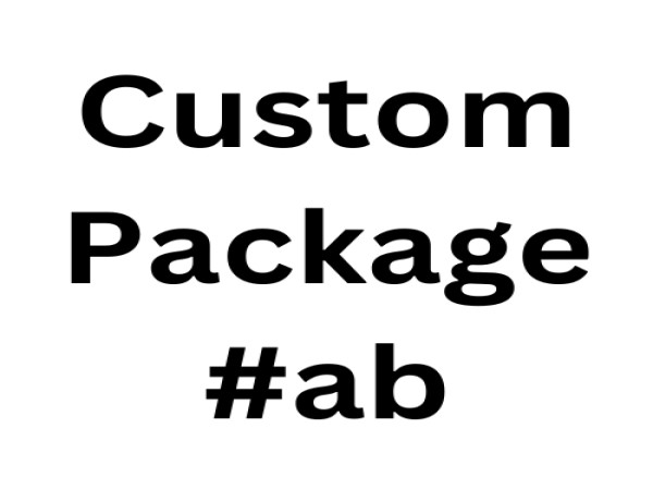 Custom Double Package AB (individual)