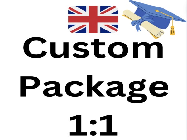 Custom English Package for children (individual)